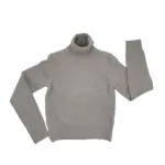 بافت یقه اسکی مدل High-neck sweater برند Bershka