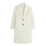 کت بلند مدل Long soft coat برند Bershka