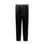 شلوار چرم مدل HIGH RISE FAUX LEATHER LEGGINGS برند ZARA - تصویر 2