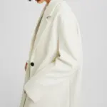 کت بلند مدل Long soft coat برند Bershka - تصویر 4