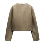 کت کوتاه مدل CROPPED FLAP برند ZARA - تصویر 2