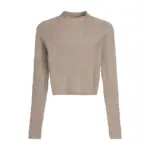 بافت یقه بلند مدل High neck sweater برند Bershka - تصویر 2