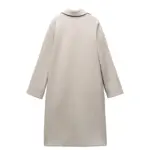 پالتو بلند مدل FELT TEXTURE COAT برند ZARA - تصویر 2