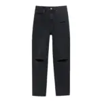 شلوار زاپ دار مدل Ripped mom jeans برند PULL&BEAR