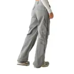 شلوار Cotton cargo pants with straps برند Bershka - تصویر 4
