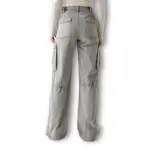 شلوار Adjustable straight fit cargo pants برند Bershka - تصویر 4