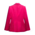 کت FITTED BLAZER WITH TOPSTITCHING برند ZARA - تصویر 2