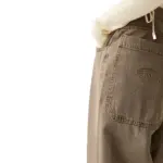شلوار Wide-leg skater-fit twill pants برند Bershka - تصویر 6