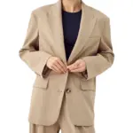 کت Oversized blazer برند Bershka - تصویر 2