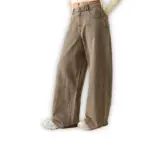 شلوار Wide-leg skater-fit twill pants برند Bershka - تصویر 4