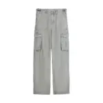 شلوار Adjustable straight fit cargo pants برند Bershka