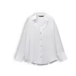 شومیز ساتن SATIN EFFECT SHIRT برند ZARA - تصویر 8