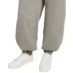 شلوار جین Cotton jogger trousers with drawstring برند Bershka - تصویر 3