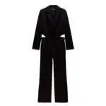 سرهمی مدل CUT OUT JUMPSUIT WITH SIDE BUCKLES برند ZARA