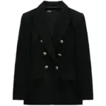 کت TAILORED DOUBLE-BREASTED برند ZARA