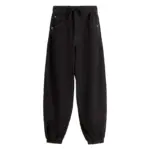 شلوار جین Cotton jogger trousers with drawstring برند Bershka - تصویر 7