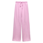شلوار PANTS WITH A HIGH WAIST WITH ADJUSTABLE برند ZARA