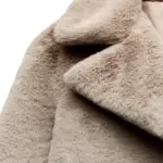 کت زنانه مدل FAUX FUR COAT برند ZARA - تصویر 4