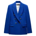 کت TAILORED DOUBLE BREASTED BLAZER برند ZARA